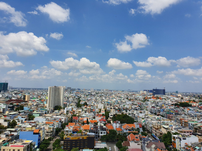 View căn hộ Moonlight Park View, Quận Bình Tân Căn hộ Moonlight Park View tầng 9 view thành phố tuyệt đẹp.