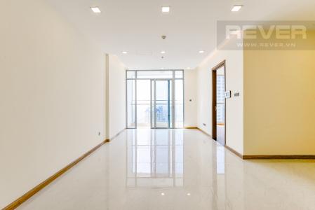 Phòng khách Căn hộ Vinhomes Central Park 2 phòng ngủ tầng cao Park 7