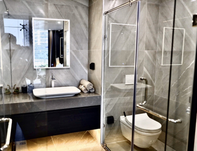 Nhà mẫu căn hộ Sunshine Diamond River, Quận 7 Căn hộ Sunshine Diamond River tầng 7 thiết kế hiện đại, nội thất cơ bản.