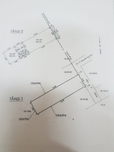 Bản vẽ nhà phố Quận 1 Nhà phố trung tâm Quận 1, diện tích 68m2 vuông vức có sổ hồng riêng.