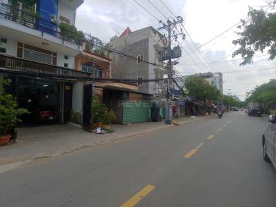 Đường mặt tiền Văn phòng Quận 7 mặt tiền đường thuận tiện kinh doanh.