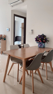 Căn hộ The Tresor, Quận 4 Căn hộ The Tresor tầng 29 view nội khu yên tĩnh, đầy đủ nội thất.