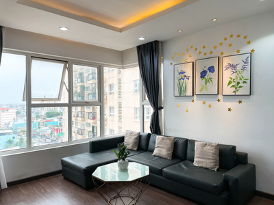 Căn hộ Chung cư Phúc Yên, Quận Tân Bình Căn hộ Chung cư Phúc Yên tầng 12 diện tích 93m2, đầy đủ nội thất.
