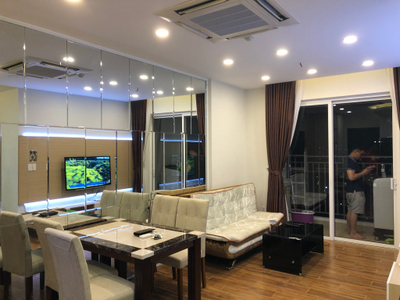 Nội thất Sunrise Riverside Căn hộ Sunrise Riverside tầng 20 cửa hướng Nam, ban công hướng Bắc.