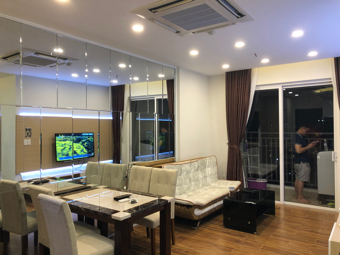 Nội thất Sunrise Riverside Căn hộ Sunrise Riverside tầng 20 cửa hướng Nam, ban công hướng Bắc.