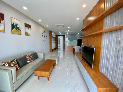 Căn hộ Phú Mỹ Hưng Midtown, Quận 7 Căn hộ Phú Mỹ Hưng Midtown tầng 19 view đón gió thoáng mát, đầy đủ nội thất.