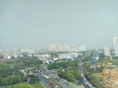 Bên trong căn hộ THE SUN AVENUE Căn hộ The Sun Avenue 1 phòng ngủ thuộc tầng trung, diện tích 51.2m2