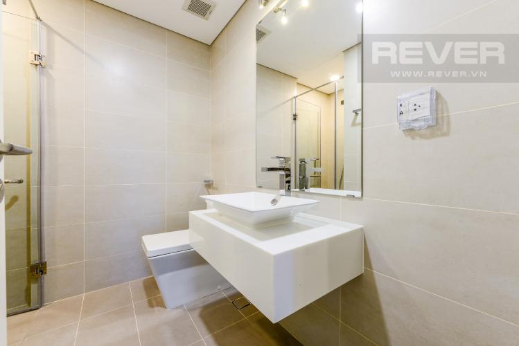 Phòng tắm 1 Cho thuê căn hộ Masteri Millennium tầng cao 2PN view sông