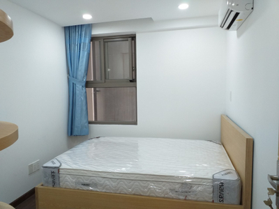 Phòng ngủ Saigon South Residence Căn hộ tầng 19 Saigon South Residence có 2 phòng ngủ, đầy đủ nội thất.