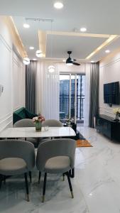 Nội thất Sunrise Riverside Căn hộ Sunrise Riverside tầng trung, bàn giao đầy đủ nội thất