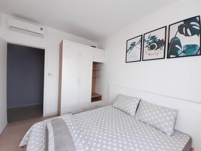 Phòng khách căn hộ Riviera Point Căn hộ tầng cao Riviera Point đầy đủ nội thất hiện đại sang trọng.