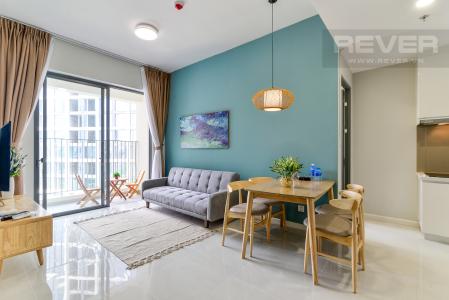 Phòng Khách Căn hộ Masteri An Phú tầng 11 diện tích 52m2, đầy đủ nội thất.