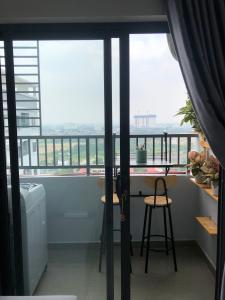 Ban công Fresca Riverside, Thủ Đức Căn hộ Fresce Riverside ban công Đông Nam, nội thất cơ bản