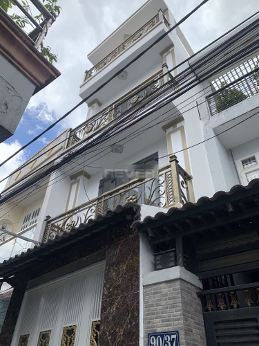 Mặt tiền nhà phố Quận 8 Nhà phố hẻm xe hơi đường Âu Dương Lân, kết cấu 1 trệt, 2 lầu kiên cố.