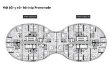 City Garden - Mặt bằng căn hộ Promenade