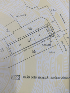 Nhà phố Quận 6 Nhà phố đường Kinh Dương Vương diện tích 62.1m2, không có nội thất.