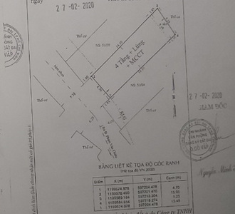 Bản vẽ nhà phố Quận Gò Vấp Nhà phố đường Phạm Văn Chiêu diện tích 77m2, có sổ hồng riêng.