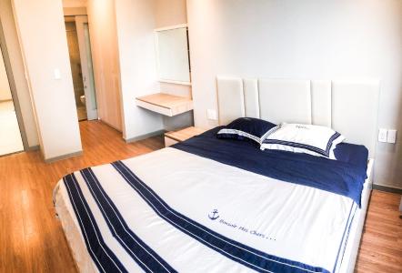 Phòng ngủ The Gold View, Quận 4 Căn hộ The Gold View hướng Tây Bắc, view thành phố sầm uất.