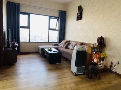 Phòng khách Flora Novia, Thủ Đức Căn hộ Flora Novia tầng trung, view thành phố.