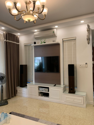 Biệt thự Huyện Nhà Bè Biêt thự khu NineSouth diện tích 140m2, bàn giao nhà đầy đủ nội thất.