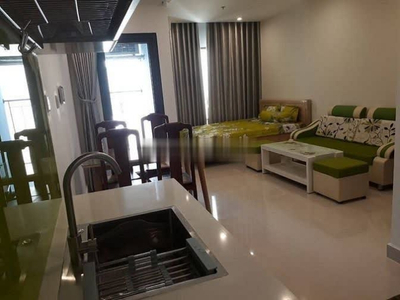 Căn hộ Vinhomes Grand Park, Quận 9 Studio Vinhomes Grand Park tầng 35 thiết kế 1 phòng ngủ không vách ngăn.