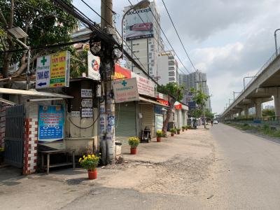 Đường trước mặt bằng kinh doanh Quận 2 Mặt bằng kinh doanh Quận 2 diện tích 85m2, đường rộng 7m, tiện kinh doanh