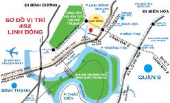 4S Riverside Linh Đông - Vị trí 4S Linh Đông