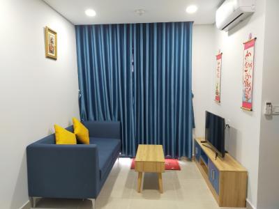 Nội thất River Panorama Căn hộ River Panorama view nội khu và thành phố thoáng mát.