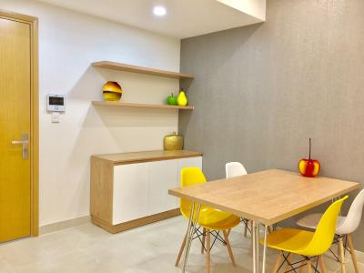 không gian căn hộ Masteri Thảo Điền Căn hộ Masteri Thảo Điền ban công hướng Bắc, view sông.