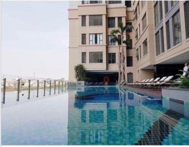 Tiện ích hồ bơi The Tresor Quận 4 Căn hộ tầng cao The Tresor hướng Đông Bắc, view thoáng mát.