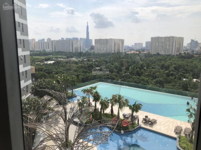 View Căn hộ The Sun Avenue Cho thuê căn hộ đầy đủ nội thất The Sun Avenue, view hồ bơi nội khu