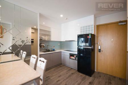 Bếp Bán hoặc cho thuê căn hộ Diamond Island - Đảo Kim Cương 1PN, đầy đủ nội thất, view sông Sài Gòn