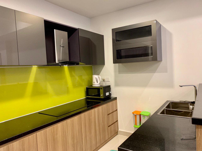 Căn hộ The Tresor, Quận 4 Căn hộ The Tresor tầng 14 thiết kế hiện đại, view nội khu yên tĩnh.