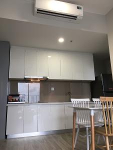 Phòng bếp Masteri An Phú Quận 2 Căn hộ Masteri An Phú hướng ban công tây bắc đầy đủ nội thất diện tích 69.9m².