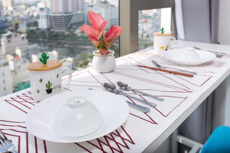 Không gian căn Office-tel River Gate, Quận 4 Căn Officetel River Gate đầy đủ tiện ích và nội thất sang trọng.