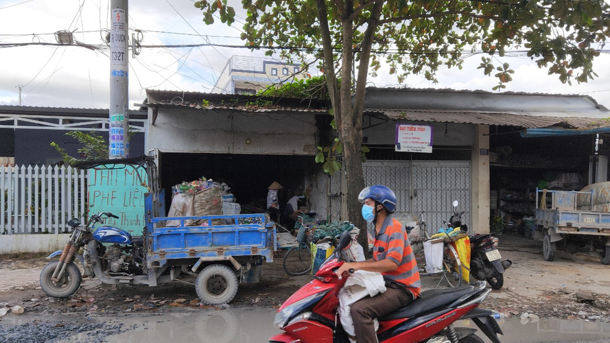 Đất nền Huyện Hóc Môn Đất nền mặt tiền đường Dương Công Khi diện tích 128.7m2 vuông đẹp.