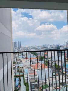 Ban công Jamona Heights, Quận 7 Căn hộ Jamona Heights nội thất cơ bản, view thành phố.